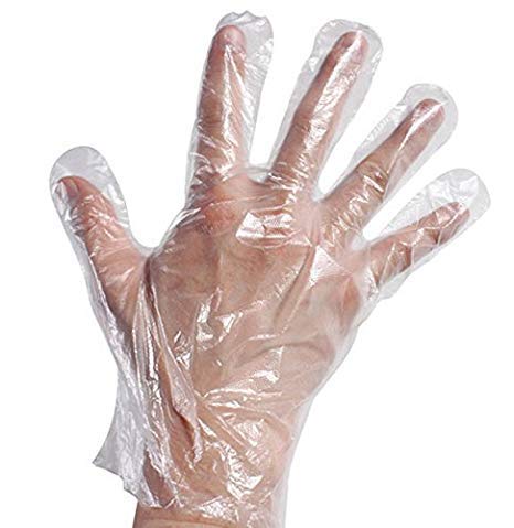 Adaamya - Unisex Clear Hand Gloves ( Powder Free ) - 100 Pcs (B07R6W999J) Amazon Price History, Amazon Price Tracker