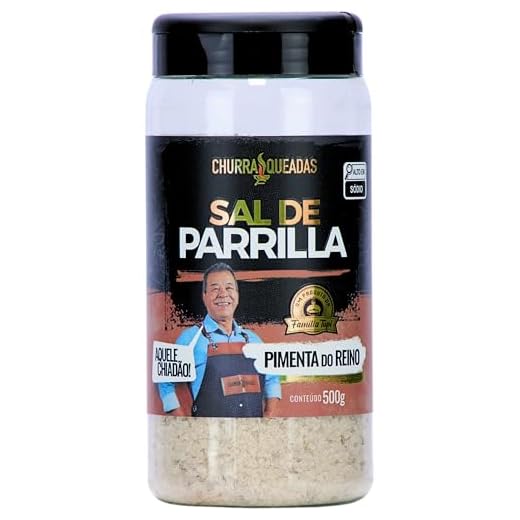 Tupi, Sal de Parrilla Pimenta do Reino, 500g