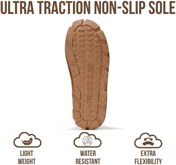 Project Cloud 100% Genuine Leather Ankle Boots for Women – Water Resistant Womens Boots with Memory Foam Insole – Comfortable Fall Shoes for Women 2026 (Hikey) - Image 6