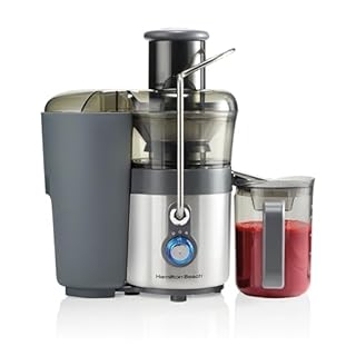 Hamilton Beach Juicer Machine, Centrifugal Extractor, Big Mouth 3" Feed