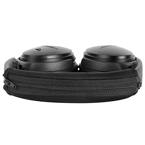 Jarmor QC25 QC35 �w�b�h�o���h�J�o�[�A�W�b�p�[�t�������p�w�b�h�o���h�v���e�N�^�[ [���t���ȒP] Bose QuietComfort 25�AQuietComfort 35�w�b�h�t�H���p (�u���b�N)