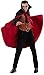 Produktbild Fancy Me Herren rot schwarz Vampir GRAF Dracula Halloween Kostüm Kleid Outfit M-XL - Rot/schwarz, M