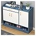 Półka Na Buty Stojak Na Buty Z Podwójnymi Drzwiami Organizer Na Buty O Dużej Pojemności Salon Sypialnia Korytarz Półka Na Buty 90 × 30 × 90 Cm Organizer Na Półki Na Buty (Kolor: C) (B)
