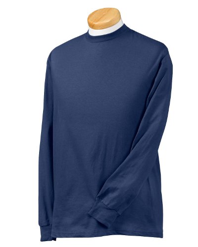 Image of Hanes Mens 6.1 oz. Tagless ComfortSoft Long-Sleeve T-Shirt (5586)