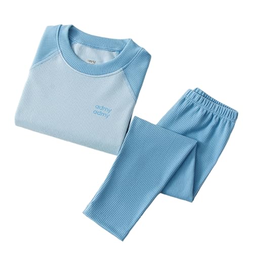 Girls 2 Piece Colorblock Oufits Warm Fleece Lined Long Sleeve Raglan Sweatshirt + Pants Fall Winter Sets for Boys 2-14 Years