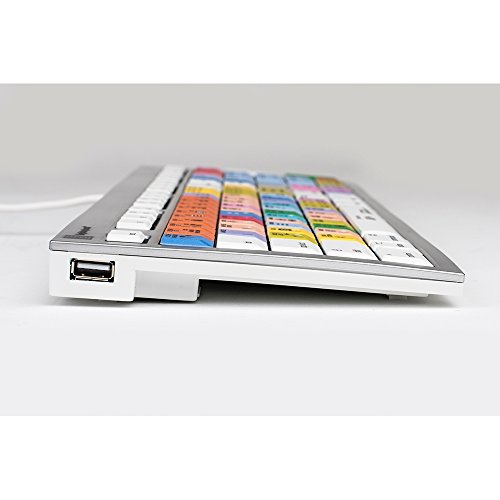 Logickeyboard Alba Series Designed For Mac Logic Pro X Compatible With Macos - Part Number Lkbu-Logxp2-Cwmu-Us #TOP3