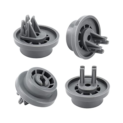 Cenipar DD66-00023A Dishwasher Wheels Lower Upper Rack Roller (4Pack) Replacement for Kenmore Samsung Dishwasher Replaces 2002711, PS4222532 AP4342187 EAP4222532