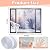 Beeveer 63 x 87 Inch Window Insulation Kit Cuttable Transparent Film with Adhesive Straps Reusable Window Plastic for Winterizing Thicken Thermal Waterproof Attic Insulation Cover Warm Winter