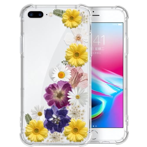 Coque iPhone SE 2022 fleurie antichoc en gel souple pour sublimer vos photos en terrasse