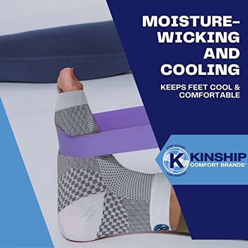 Image of Plantar Fasciitis Compression Socks for Men & Women for Neuropathy & Foot Heel Pain Relief, Arch Support, Improves Blood Flow & Reduces Swelling | 1 Pair