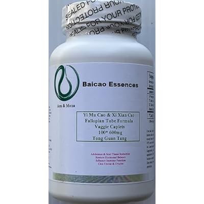 Generic Motherwort Herb & St. Paul`s Wort, Xi Xian Cao & Yi Mu Cao Fallopian Tube Formula 100 Caplets