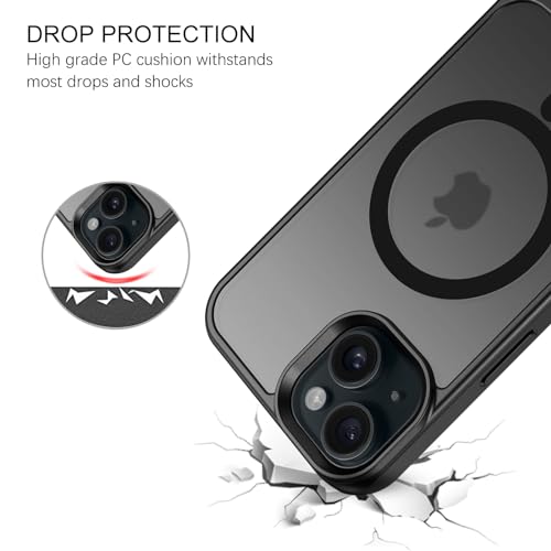 Coque iPhone 15 MagSafe robuste contre les chocs avec béquille discrète - 6