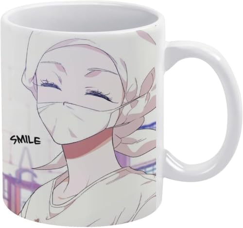 外科医エリーゼ マグカップ 湯のみ セラミック アニメ 記念日 ギャグ コーヒーカップ クリエイティブ かわいい カップ ギフトアイデア 大容量 セラミック素材 誕生日 萌えグッズ 330ML