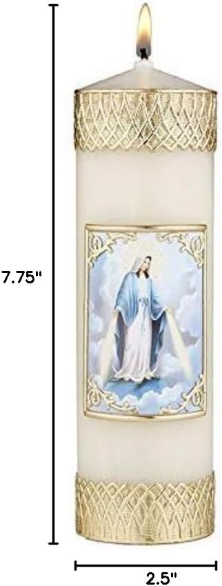 Catholic Gifts and More Lady of Grace Candle