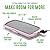 GreenLife Healthy Ceramic Nonstick, Extra Large 20" Electric Griddle for Pancakes Eggs Burgers and More, Stay Cool Handles, Removable Drip Tray, Adjustable Temperature Control, PFAS-Free, Pink