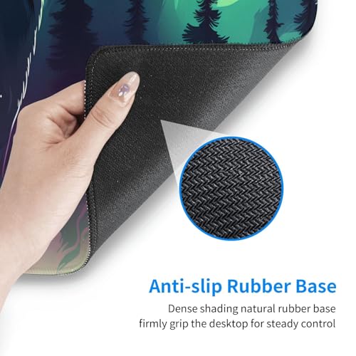Tapis de souris de jeu grand format anti-dérapant pour ne plus manquer d'espace