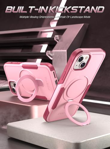 Coque antichoc iPhone 15 Plus MagSafe double couche contre les chutes