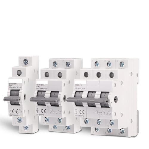 Interruptor de transferencia manual MTS 4P 40A disyuntor de doble potencia para carril DIN 2