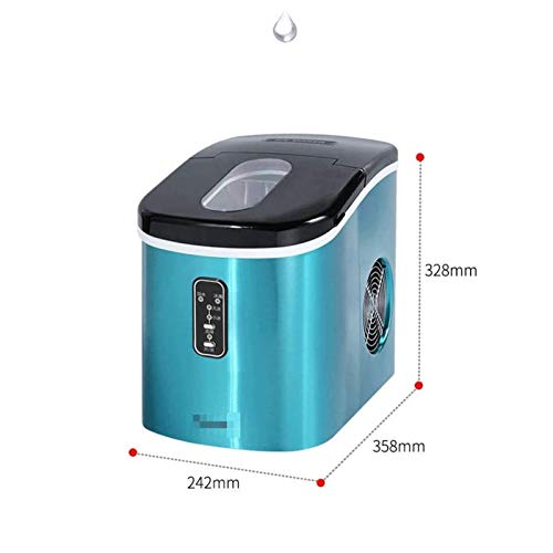 MHGD Eismaschine, tragbare elektrische Eismaschine auf der Theke, leise, einfache Bedienung, 16 kg EIS in 24 Stunden, 2… – Bild 7