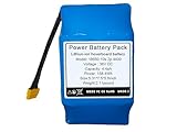MLGBDC 36V 4400mah Hoverboard Battery, 4.4AH Replacement Battery Pack with XT60 Plug Configuration, Compatible for Most Models 36V Electric Hoverboard
