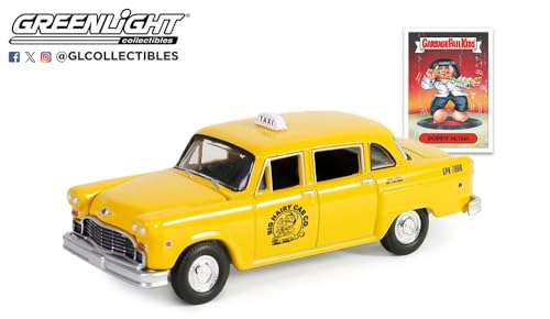 Greenlight Poppy Fiction Checker Taxicab 1:64 miniatura 2