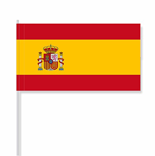 Preisvergleich Produktbild antrada Papierfähnchen Spanien (25 Stück)