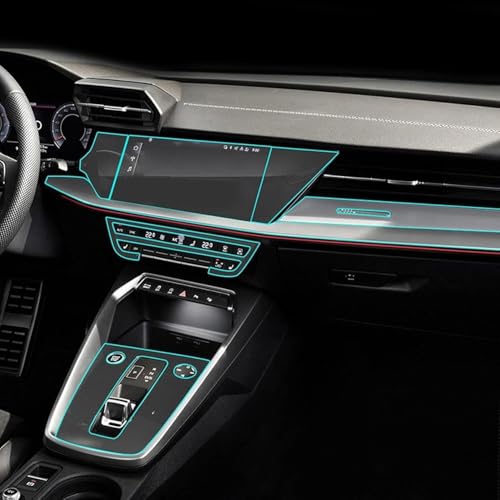 Film TPU transparent Audi A3 protection habitacle au quotidien