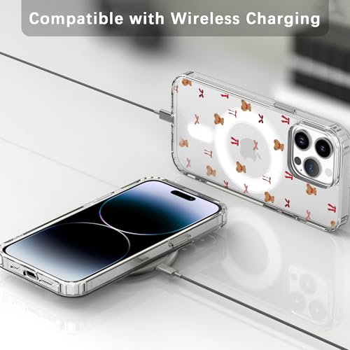 Coque iPhone 16 Plus ours en peluche transparent compatible MagSafe - 4
