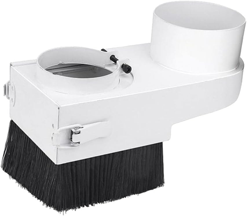 1pc Collector Cover Brush for CNC Spindle Motor Milling Tools Black - Efficient Removal, Wide Compatibility - Perfect for Advertising & Woodworking Engraving - 100mm