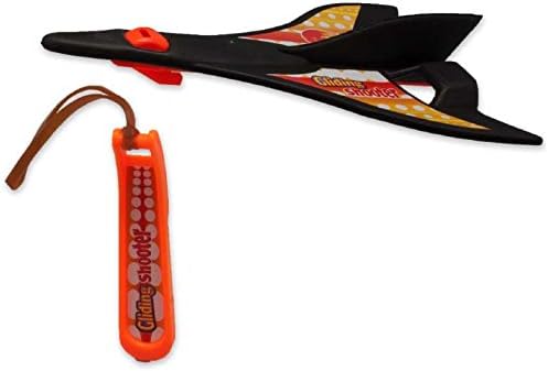 AWW Industries High Speed Whistle Sound Making Manual Rubber Band Glider Shooter