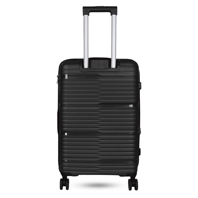 Image of Polo Class 2Pc Set Trolley Bags (24 /28 inch) - Black