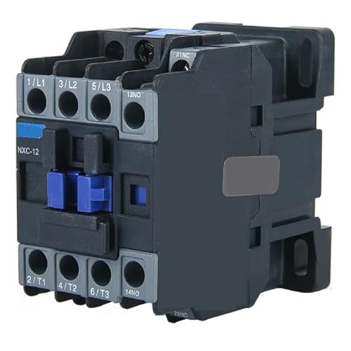 NXC Series AC Magnetic Contactor, 24V-380V Compatible, Industrial Control Circuit (NXC-12 110v)