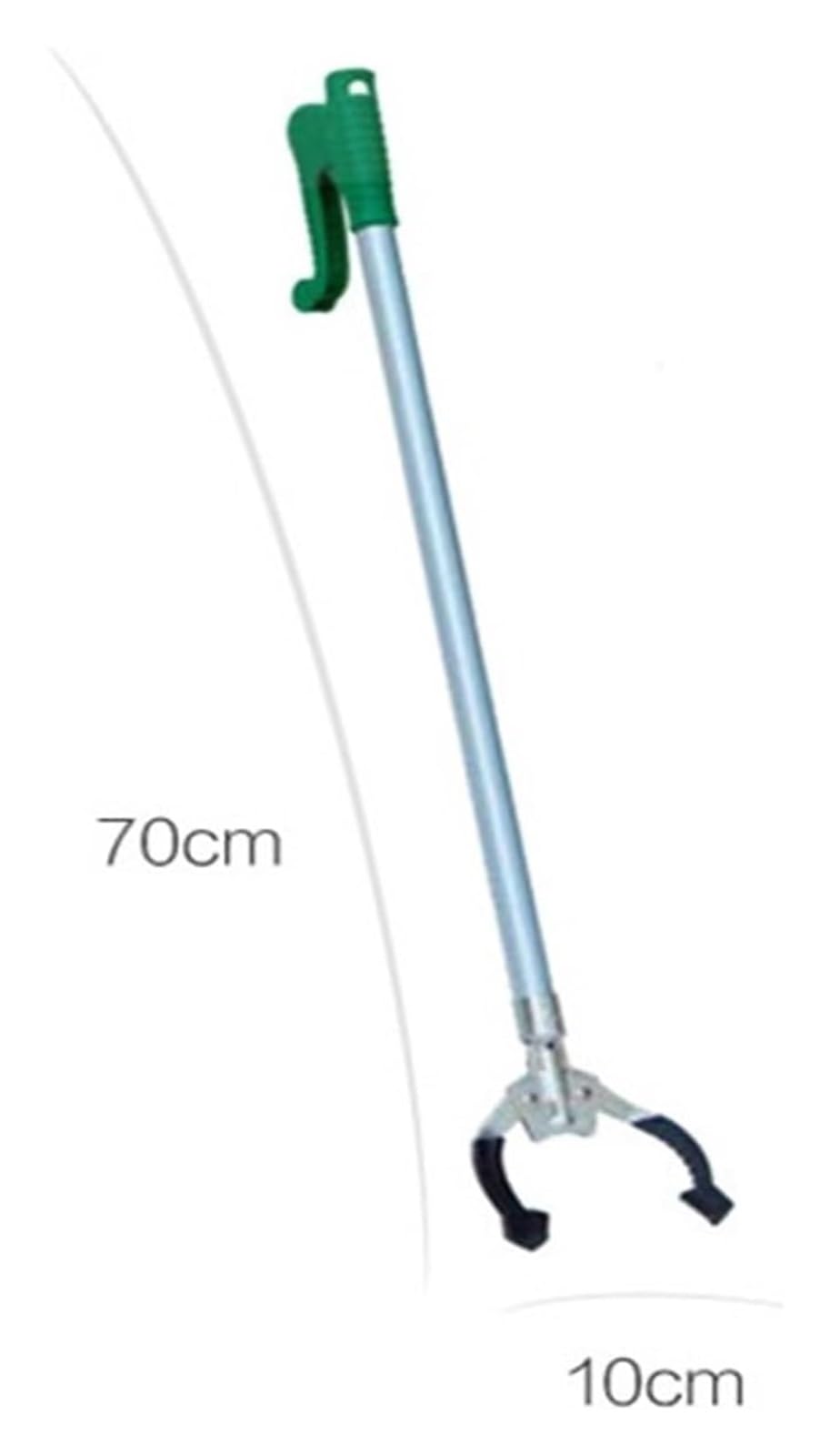 Pinza Recoge Objetos, Herramienta de Agarre, Pinza de Agarre Larga Multifuncional y Herramienta de Alcance de aleación de Aluminio(70x10cm)