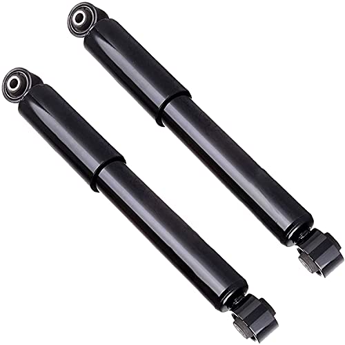 Detroit Axle – Pair (2) Rear Shock Absorbers Driver and Passenger Side Replacement for 2001-2006 Acura MDX – [2003-2008 Honda Pilot] – 1999-2004 Honda Odyssey