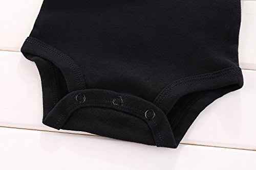 Amberetech Baby Romper Hand Picked For Earth By My Grandpa/Grandma In Heaven Baby Boys Girls Bodysuit (Grandpa-Long Black, Tag 3 (For 0-3 Months)) #TOP2