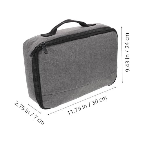 Funda para proyector portátil, diseño protector de tela, con asa, para almacenamiento en oficina en casa y viaje miniatura 2