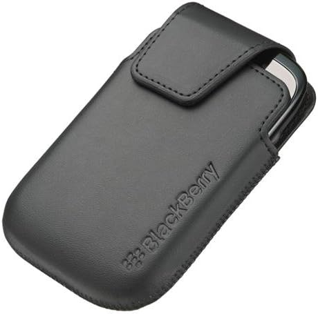 Curve 9310/9320 Premium Leather Pouch Holster Case With Belt Clip To Carry- Black