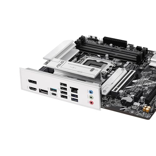 PRIME B860M-A-CSM, Scheda Madre Intel mATX, 7+1+1+1 Fasi di Alimentazione, Slot DDR5, PCIe 5.0, 2 Slot M.2, Ethernet Realtek 2.5 GB, Doppia DisplayPort, HDMI, USB-C 20 Gbps, Nera - Scheda madre - Immagine 5