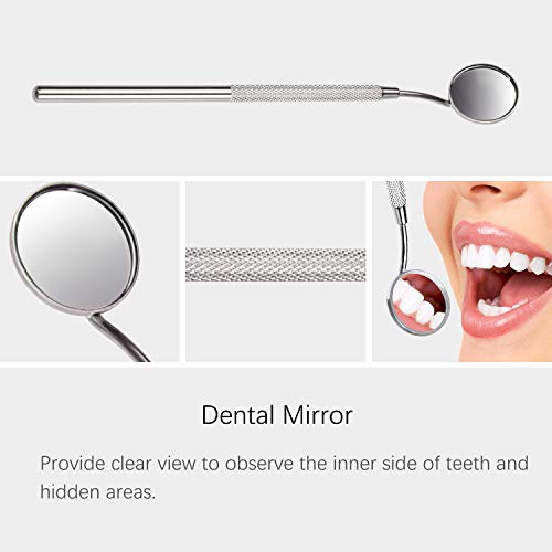 image for FIXBODY Dental Tools, 5 Pcs Stainless Steel Hygienist Kit for Personal