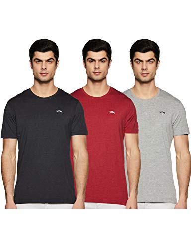 Image of Max Men's Solid Slim Fit T-Shirt