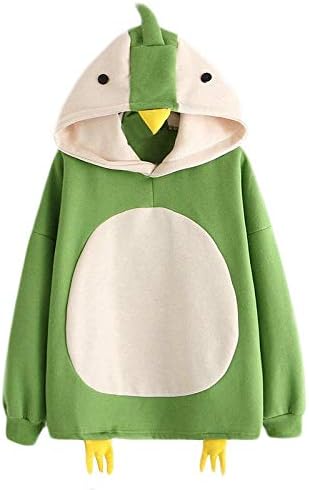 Amazon Oiwenjuanhレディース パーカー 超可愛いデザイン 無地 柔らかい生地 春 秋 冬 服 カジュアル おしゃれ 着瘦せ ゆったり ハイネック 長袖 トレーナー パーカー 通販
