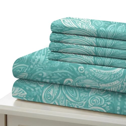 Parure de lit confortable 260x220cm avec housse de couette imprimée sciences