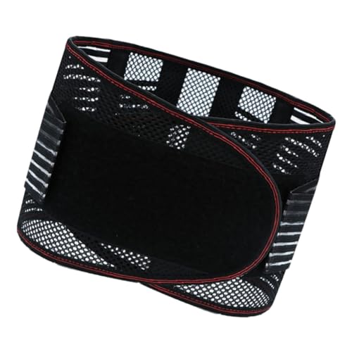 SUPVOX Waist Support Band Waist Relief Support Band Widened Lower Back Brace for Fitness Black