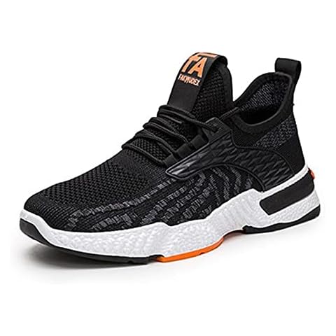 Floette Men Lightweight Breathable Fashion Sneaker Mesh Sport Running Casual Athletic Shoes Unisex(A02, Man4.5/Woman5.5) Cover