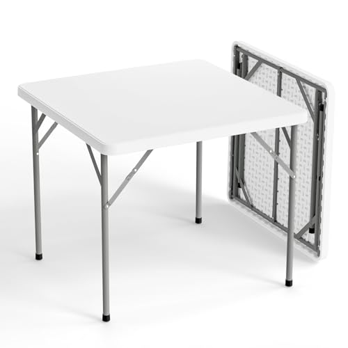 VINGLI 34 inch Square Card Table