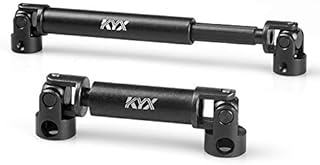 KYX Racing Universal Hardened Steel Center Drive Shaft Upgrades Parts Accessories for 1/24 Scale RC Crawler Car Axial SCX24 C10 B-17