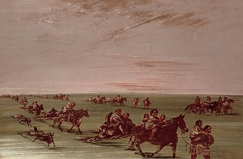 Impresiones de lienzo de George Catlin: el regalo de arte perfecto en formato 60x90cm