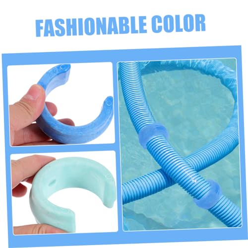 balacoo 4 peças de bloco de peso de mangueira acessório de limpeza de piscina limpador de mangueira