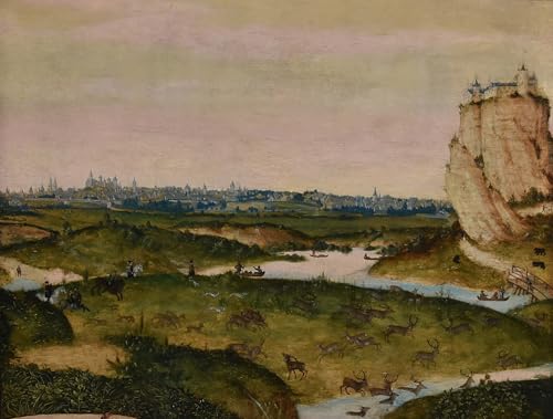 Impression d'affiches d'art de prestige Hirschjagd Lucas Cranach