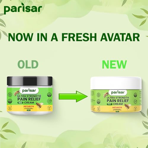 Image of Parisar Pharma Ultra Strength Pain Relief Cream | Fast-Absorbing & Non-Greasy | Joint & Bone Therapy | Single Pack